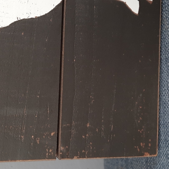 Wood Wall Art Box Sign Farm Rooster Chicken Pig Cow Moo Oink Crow Sunrise Urban - Picture 5 of 9